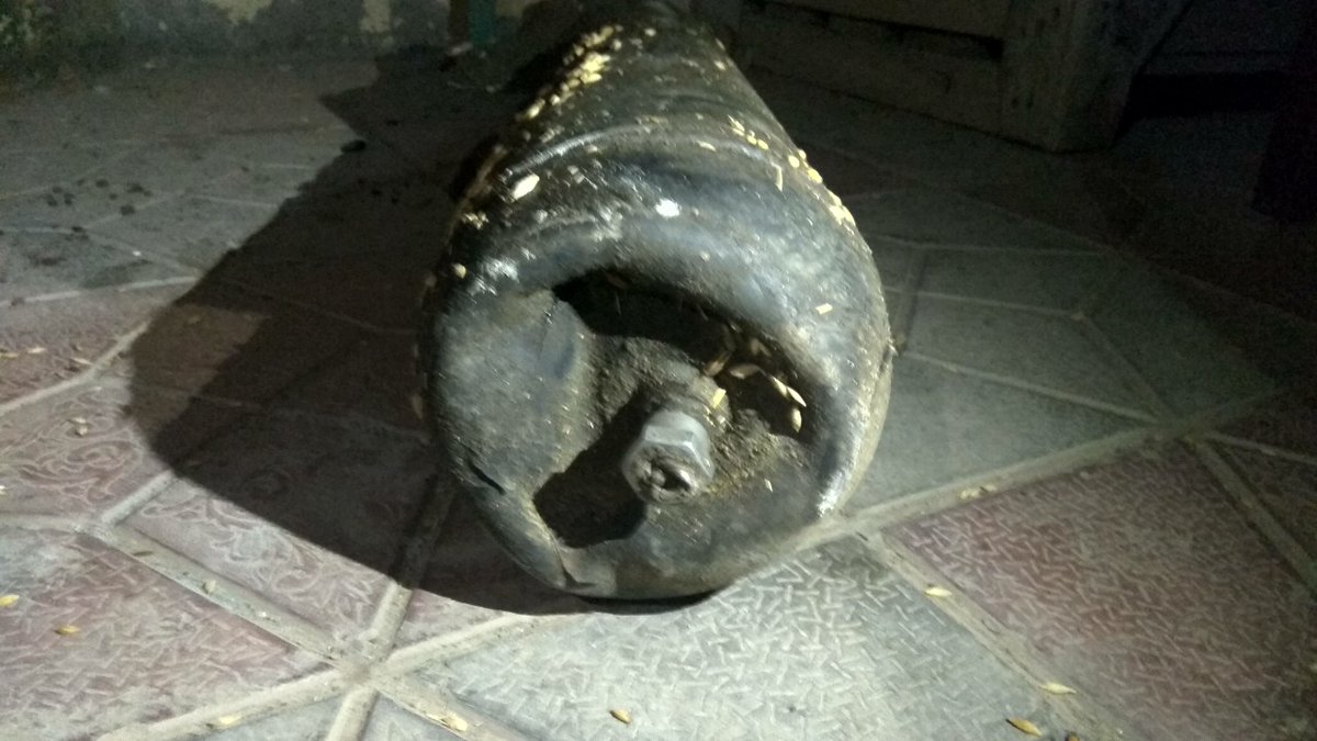 Yapılan saldırının kalıntıları...
#ArmeniaKillsCivilians