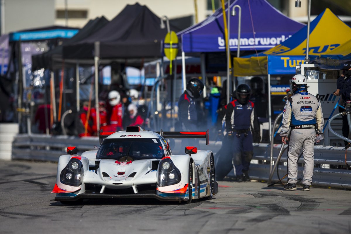 Sundaygroup's tweet photo. IMSA Prototype Challenge kicked off Friday with their season finale race. 

@JrIIIRacing took on the three-hour endurance event pushing the No. 3 until a spin resulting in a broken clutch ended their day just shy of the checkered flag. 

Official Release: https://t.co/DJ17YF6q79 https://t.co/c043Amn6Iz