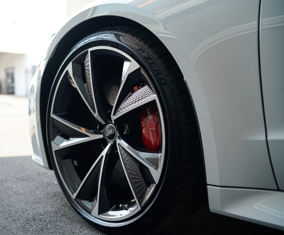Even the wheels on the new #RS7 are next level! 👌🏼 #Audi #Seattle #AudiSeattle