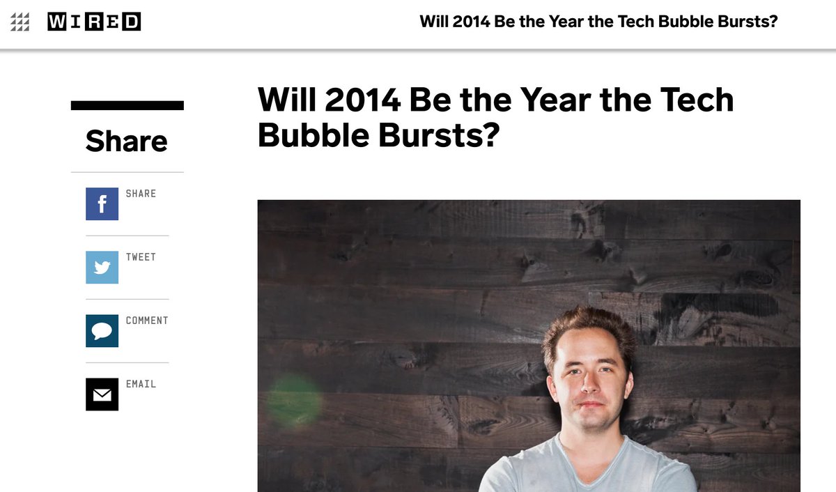 The 2014 bubble
