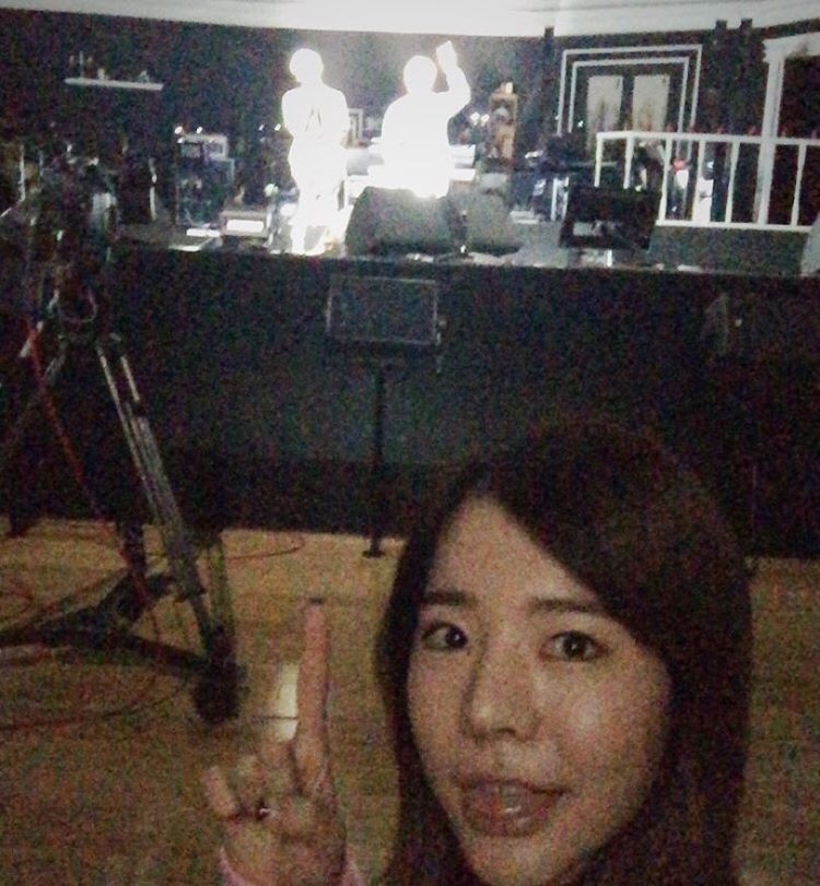 snsd's sunny update: "i watched jonghyun’s concert rehearsal. ㅋㅋㅋ guest onew. their live was so good!! they’re shining because they’re shinee ㅋㅋㅋ" (source: thatcoolcatmeow)