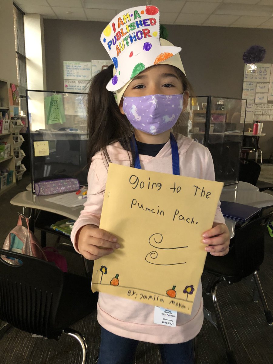MrsVatuna's tweet photo. Such a fun day sharing our books with each other. Swing by my classroom for autographs. I have a LOT of published writers! #2ndToNone #CFISDspirit #connecttoliteracy https://t.co/SH4h3y86Ks
