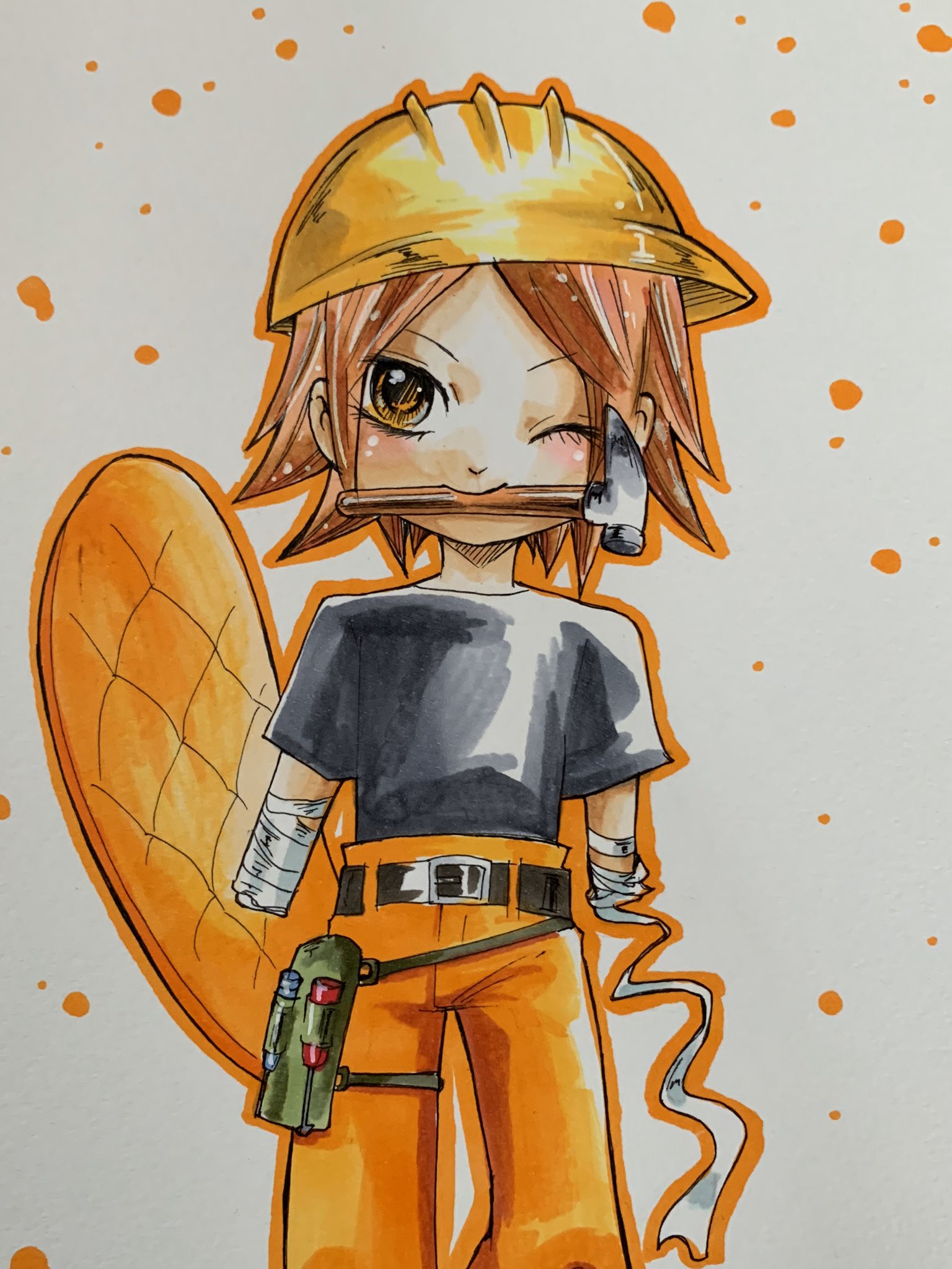 滝えれ 日常つぶやき用 今日のイラスト ハッピーツリーフレンズ 擬人化 ハンディー イラスト ハッピーツリーフレンズ ハピツリ 擬人化 絵描きさんと繋がりたい T Co 42megwzofw Twitter