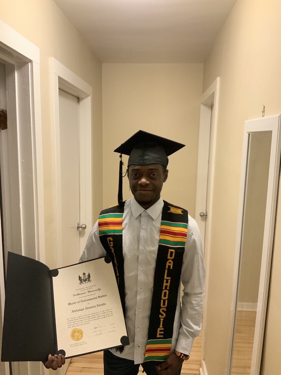 ADESIDA99's tweet photo. #dalgrad2020 #quarantinegraduate #DalGrad @DalhousieU @DalManagement @Dal_Alumni @DalBSAC 
#EndSARS https://t.co/VZ0CSsQB9w
