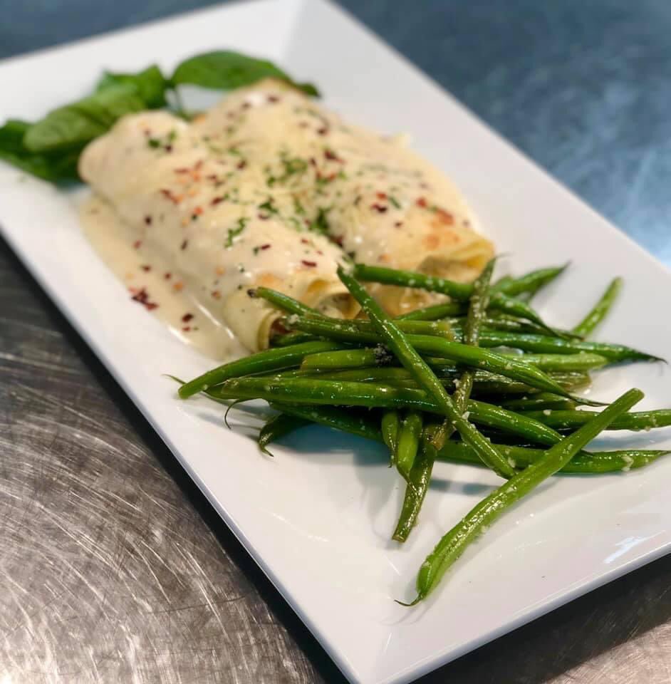 Tonight’s specials at Scorpion Bay Grill are Manicotti and Yogurt Crusted Halibut.  It Is going to be a beautiful sunset tonight at Lake Pleasant.  Come and join us for dinner.