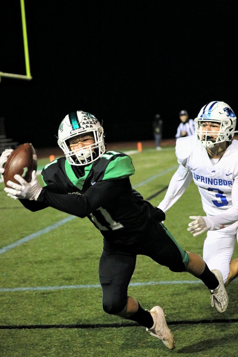 🏈 🏈
2nd qtr:  Dublin Coffman 28 Springboro 14

@AM820scoreboard <a href="/270Gridiron/">270 Gridiron 🏈</a> <a href="/coffmanfootball/">Dublin Coffman Football</a>  <a href="/OHSAASports/">OHSAA Sports</a> @ThisWeekFrank  @ThisWeekHennen <a href="/NBC4FFN/">Football Friday Nite</a> <a href="/rowdyrocks2020/">ROWDY ROCKS</a>  
@JiggyBoyoso  <a href="/TheCOHSS/">Central Ohio High School Showcase</a> 
<a href="/JakeSpegal270/">Jake Spegal</a> <a href="/JasonMorrow270/">Jason Morrow</a> <a href="/Boro_Panthers/">Springboro Panthers</a> <a href="/StoriedRivals/">Storied Rivals®</a>