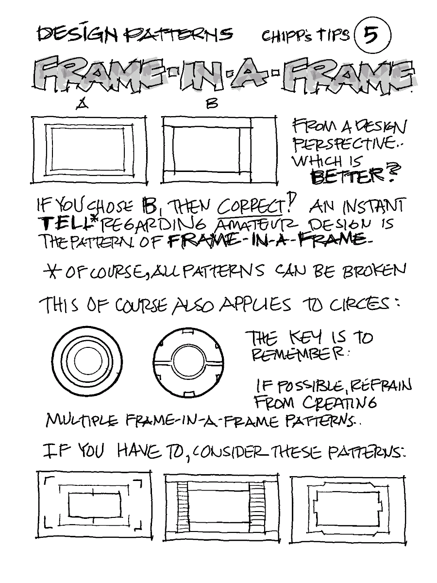 chippwalters's tweet photo. Frame in a Frame #DesignPatterns #ChippsTips https://t.co/SLloC45BD1