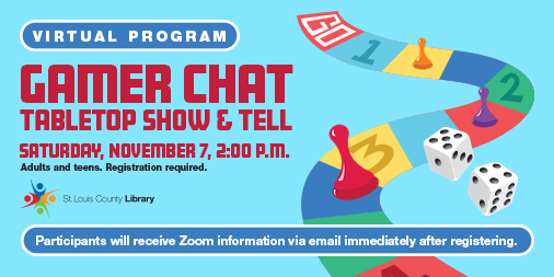 SLCL's tweet image. Check out board games and pick them up curbside! Learn about our tabletop gaming collection during this online show and tell: ow.ly/uxTd30rezN5.