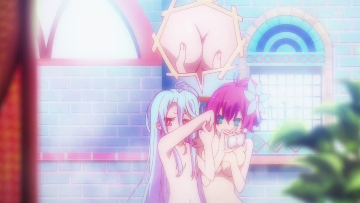 Today's random fanservice anime is No Game No Life, as a shoutout to o...