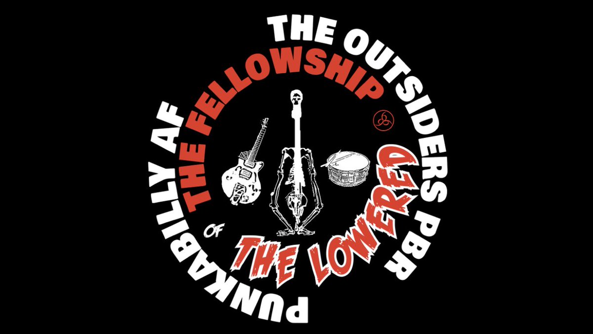 theoutsiderspbr's tweet photo. It’s Faithful Friday! Do you like free shit? Like, share and tag a friend for a chance to win a Welcome to Loweredism kit! Includes t-shirt, stickers, sin-pin set, music and more! 
#PunkabillyAF #PunkabillyRebels #PraiseTheLowered 

Winners will be drawn at random. https://t.co/uip64FmfPv