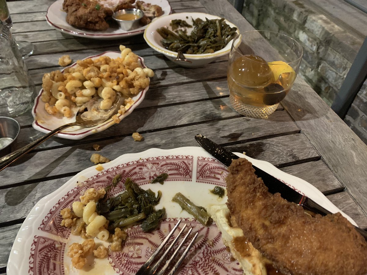 Anniversary dinner at Haberdish with an EC Old Fashion #elijahcraigweek #elijahcraigsweepstakes @elijahcraig