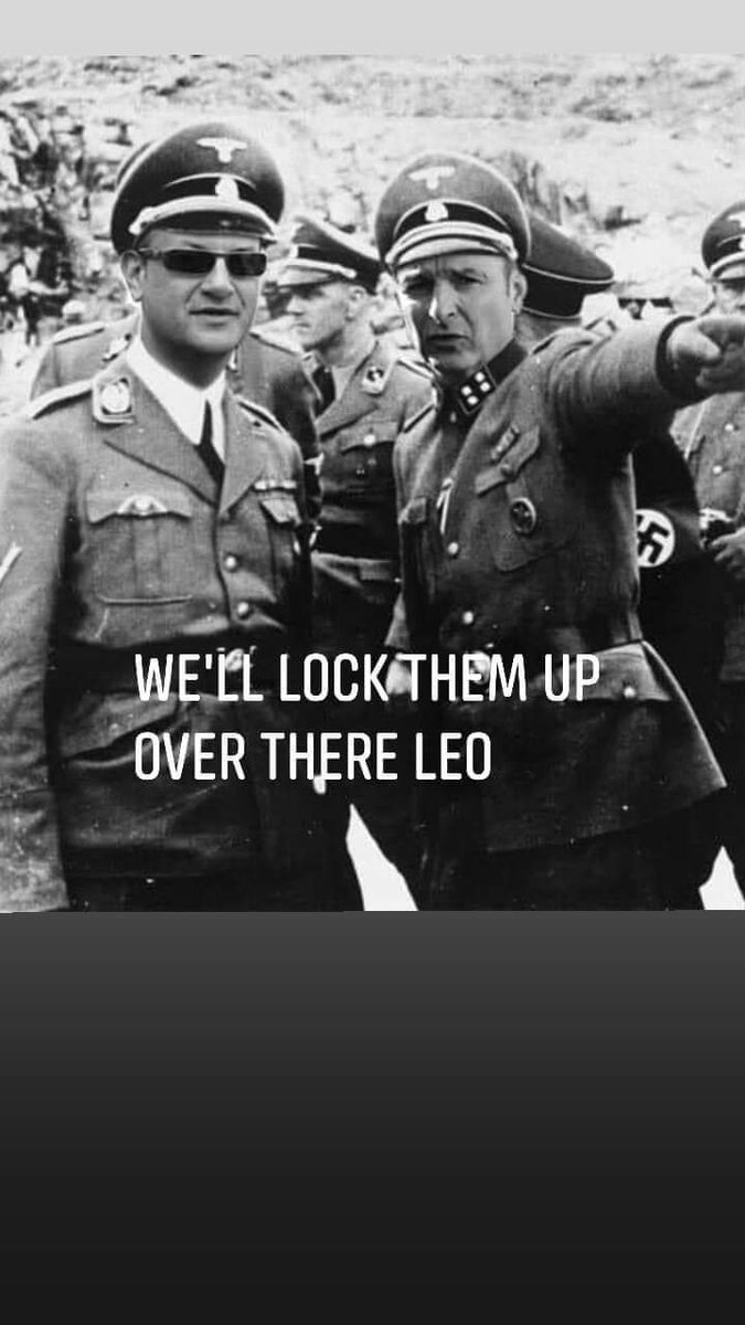 squawkying's tweet photo. @mc_hugh20 @CharlieSensor @fionamflanagan1 Yes you are right the Script applies to everyone #NazismisBACK our lives are in danger and our governments are the enemy #Agenda21 #NPHET #level5 #DailFascism #economicsuicide #Agenda21 #nwo #LeoTheLeak is #leotheliar #DailLiars #DailGenocide https://t.co/VkhYG8ezeB
