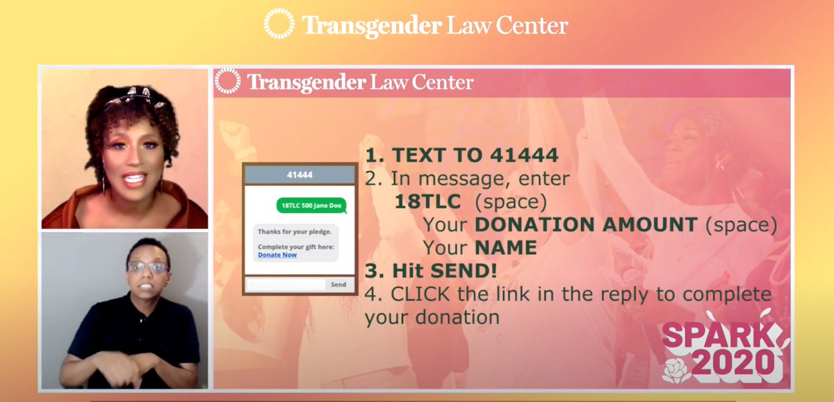 TransLawCenter's tweet image. It&apos;s so easy to give towards trans liberation during #Spark2020! 

Join us building this movement. #TransAgenda