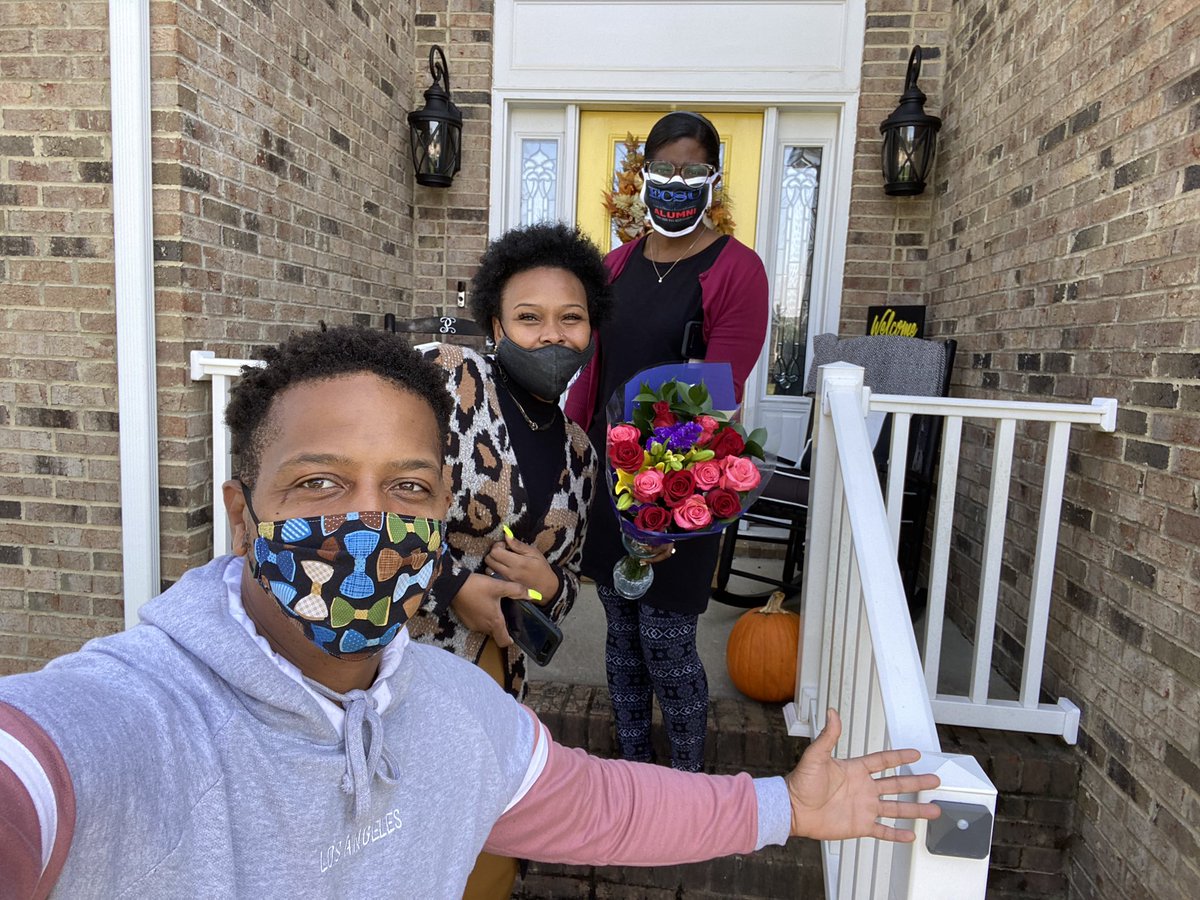 Can’t let this day end without showing love to a very important person in our leadership journey.  The crew stopped by our former boss house to say Happy Birthday and Boss Day <a href="/drashaunaharris/">Dr. Ashauna Harris</a> !  We definitely love this lady!  <a href="/kevinlmcrae/">K. McRae</a> <a href="/GlasherRobinson/">Glasher Robinson, Ed.D</a>