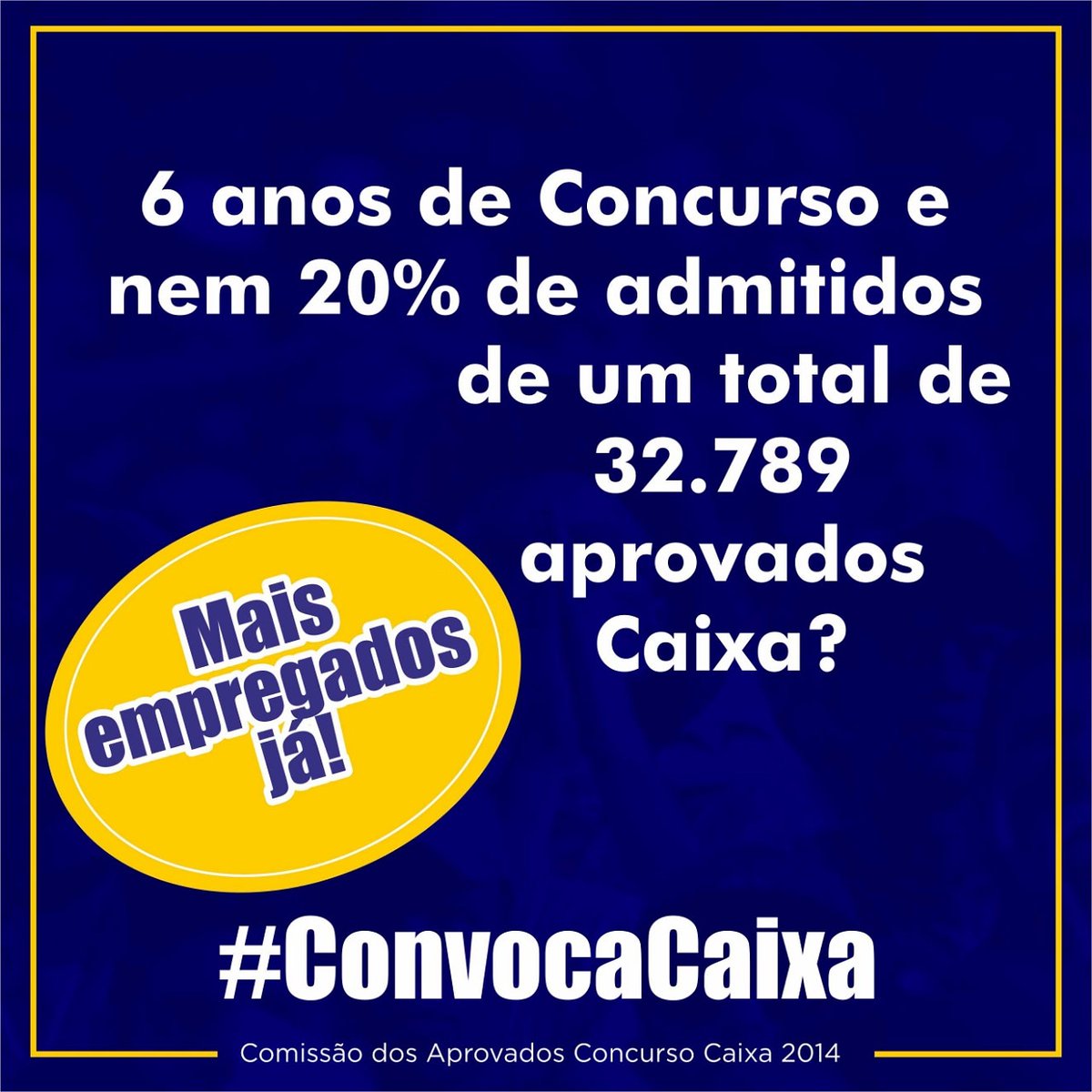 AprovadosPetro's tweet photo. Mais empregados já!

#ConvocaCEF @Estadao @jairbolsonaro @MinEconomia @MinCidadania @davialcolumbre @RodrigoMaia @UOLNoticias @CNNBrasil @BelaMegale @SenadoFederal @SenadorKajuru  @Sen_Alessandro @Metropoles @MPTDFTO @HugoGloss @Caixa @trt5 @TRT10oficial https://t.co/KJ3p5d1F0r