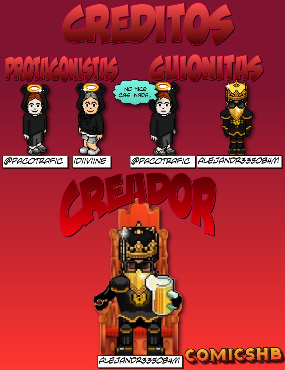 ComicsHB's tweet photo. créditos finales https://t.co/eQzKlbDXyQ