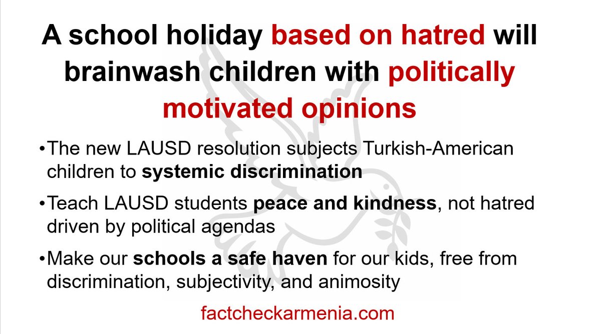 We don't want bullying and aggression at schools. Teach our kids unity, peace and compassion not hatred @UTLAnow @WeAreCTA @CADeptEd #stopapril24holiday #unitedkidsofla https://t.co/SpeHnTbvfi