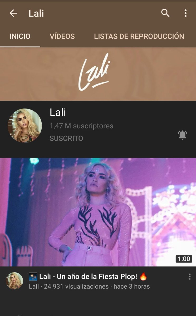 alwayslaliiii's tweet photo. Se cambio la encabesera de su canal de youtube onda creo falta menos de lo esperamos para #l4li @lalioficial https://t.co/qY5pDnHkqd