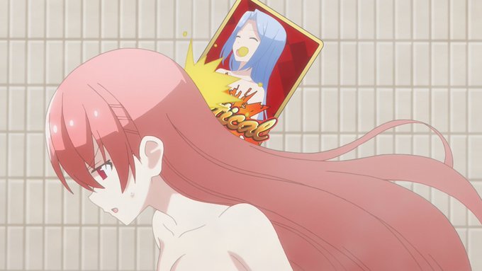 the tonikaku kawaii anime didn't go through with the f/go reference 