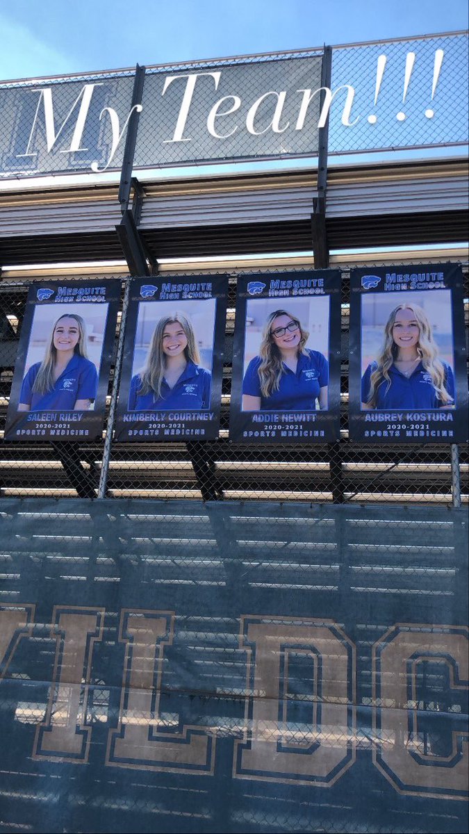 MHSSportsMed's tweet photo. Finally got our banners up! https://t.co/wAf73UhYer