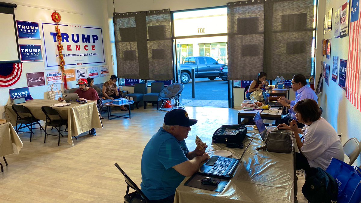 andylukechoi's tweet photo. APA For Trump Friday Phones! #LeadRight #BattleBornRed #APAForTrump https://t.co/MwzW10pANo