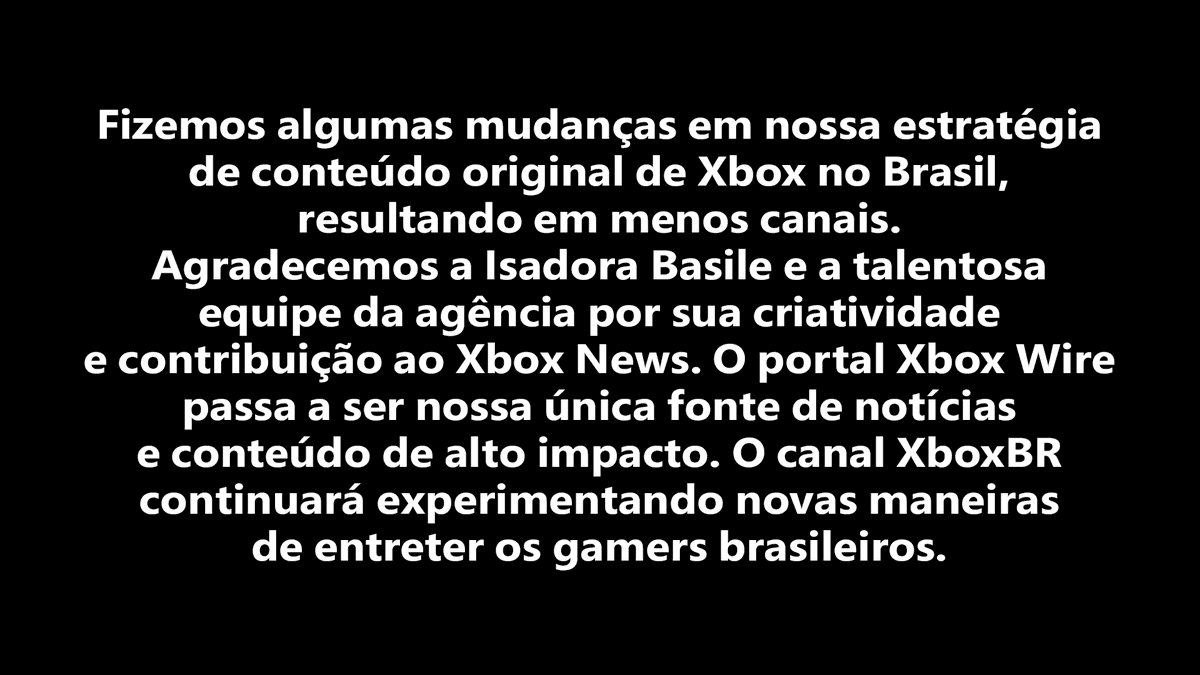 XBOX BR tweet media
