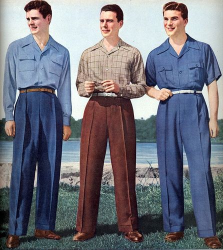 Of course, I didn't forget about the men. If you're looking for some male thinspo, the 40s have got you covered.