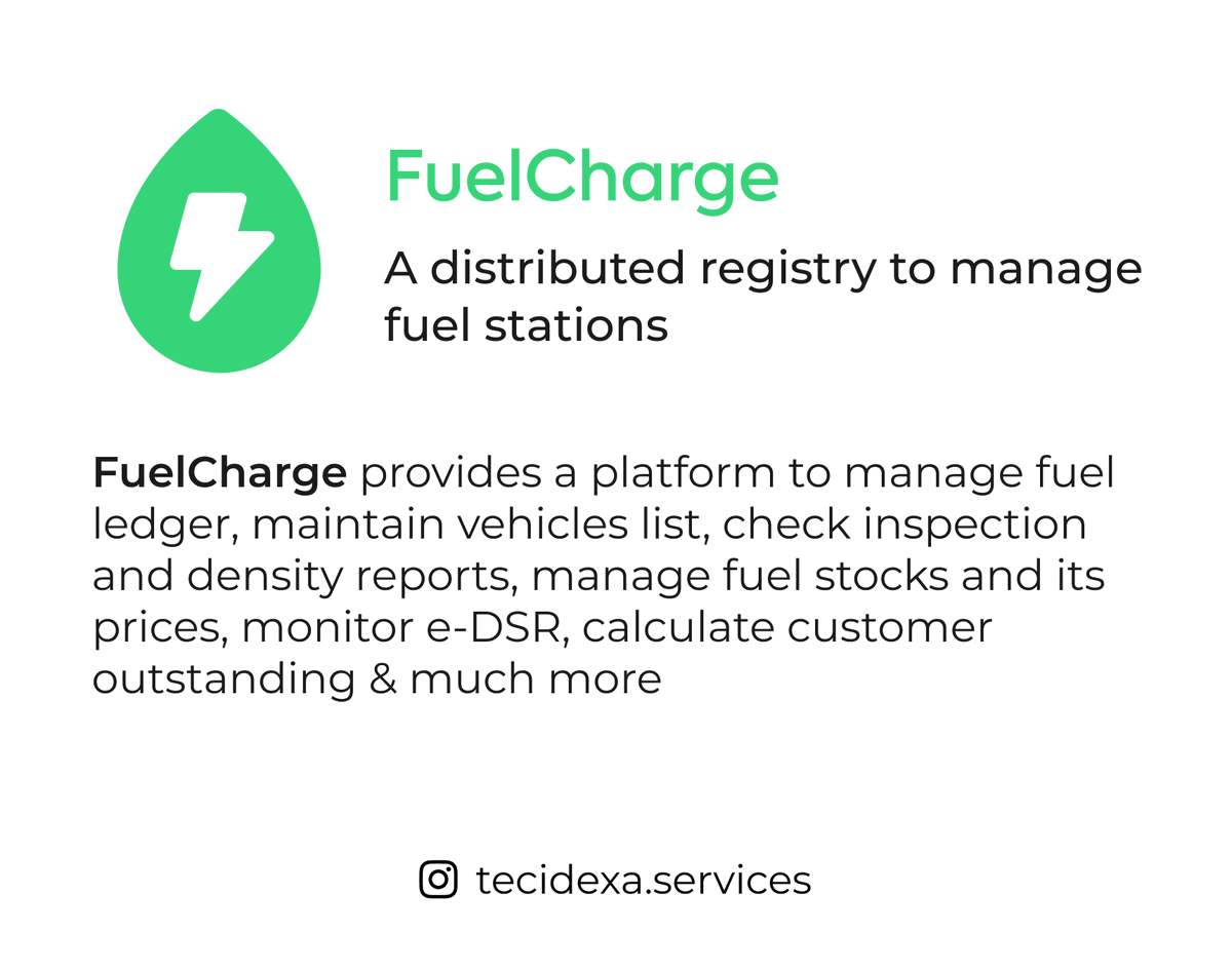 TecidexaLtd's tweet photo. This pandemic has made everyone believe in technology so much, that every business is urging to go online nowadays. 
As an initiative to this, TecideXa is launching its first ERP tool named FuelCharge on 20th October. Visit the website for more details.
https://t.co/YnhzSsgYl2 https://t.co/mErgJJOCpp