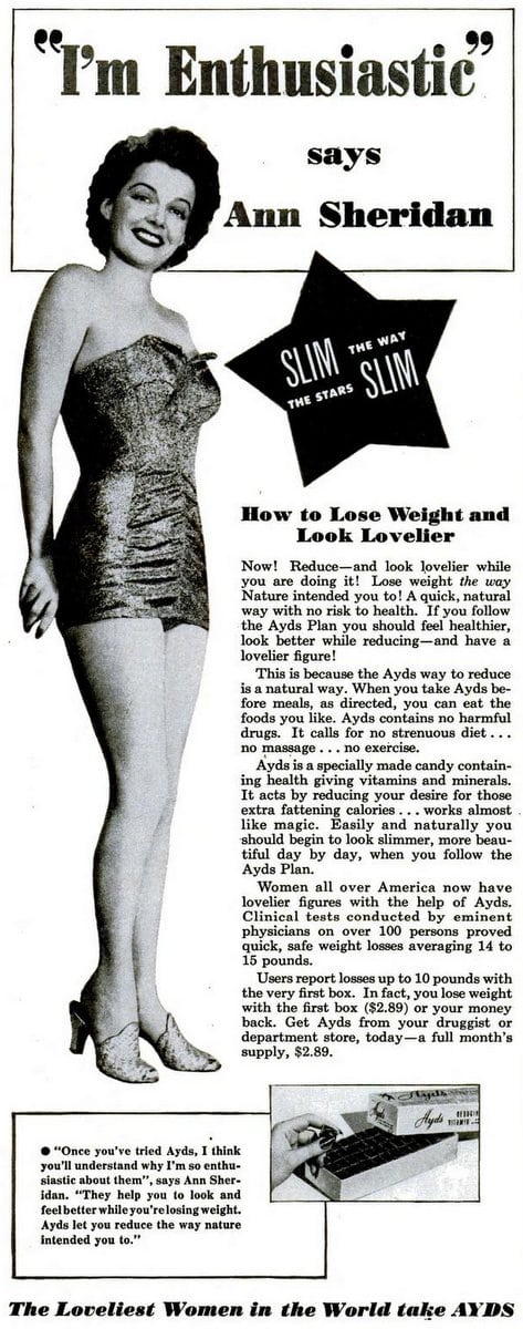 To pass the time being a housewife, women read magazines filled to the brim with cooking and weight loss tips.