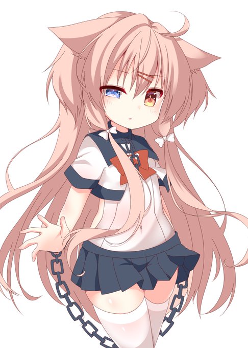 描き途中だった小雨ちゃん〜;('•௰•`)☂ 