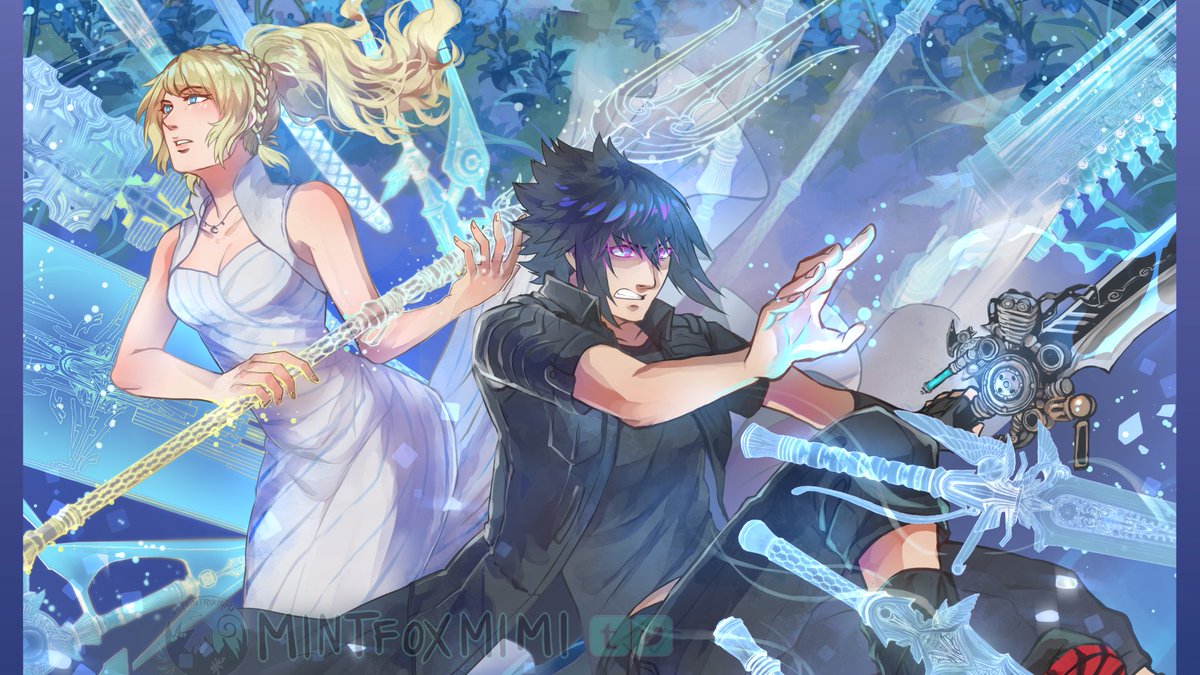 its beeen a while of long time no share---  BUT HERES MY ART FOR THE 
<a href="/LunoctZine/">STARCROSSED - Final Zine Sale on now!</a>
 !!!!

the zine is on a final sale phrase go check it out :DDD  !!!