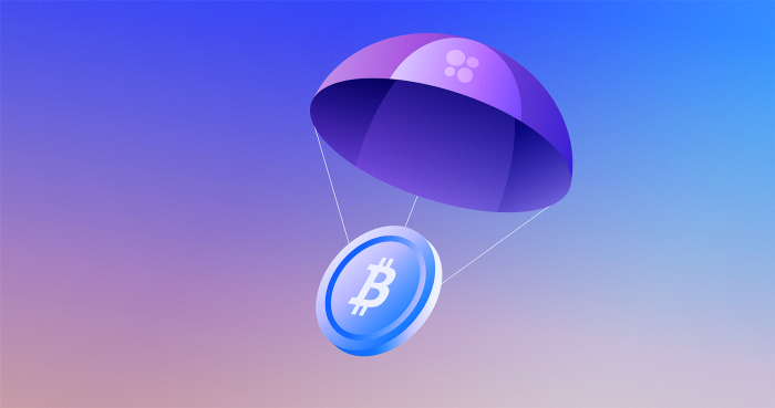 Okcoin's tweet photo. 🚨 Ready for more free $BTC? 🔥 We've got 100 #bitcoin rewards worth $30 USD each ready to #airdrop on Friday, Oct. 23! To enter: 
1. RT this with #OKCoinAirdrops and tag your two favorite #DeFi projects
2. Follow @OKCoin

🎉 Rules: https://t.co/QOQyRnC4Bw

#crypto #freebitcoin https://t.co/m9Fj0Zv6Tw