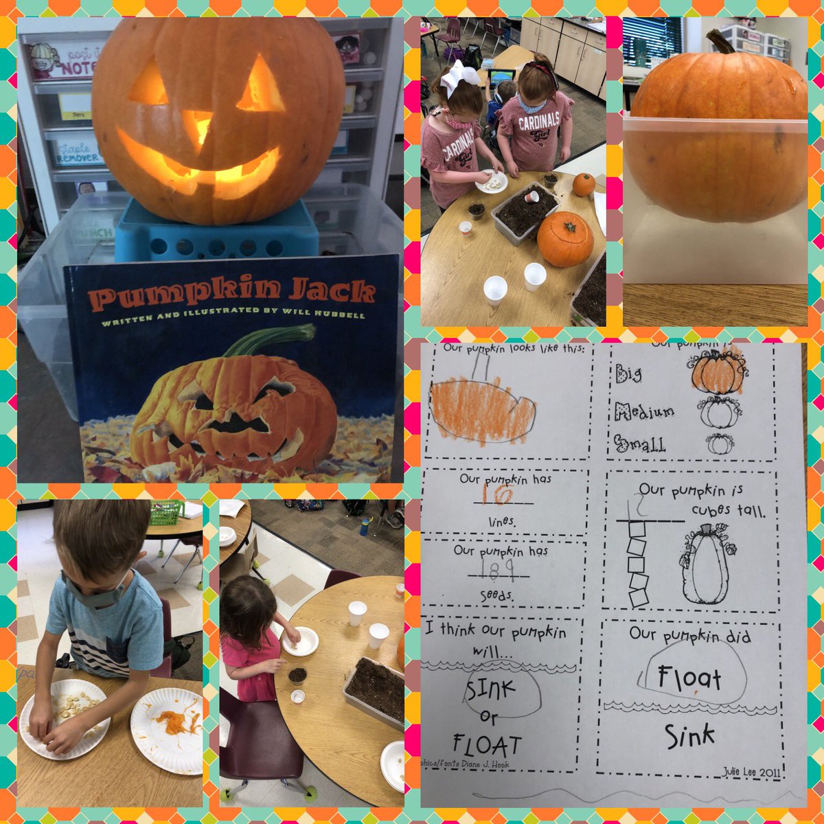 We🧡 hands-on learning in Kinder <a href="/LegendSprings/">Legend Springs</a>!! Pumpkin math, reading, writing &amp; science! So excited to watch our pumpkins grow!🎃 #extraordinary <a href="/DVUSD/">Deer Valley Unified School District</a> <a href="/dvkinderlife/">dvkinderlife</a>