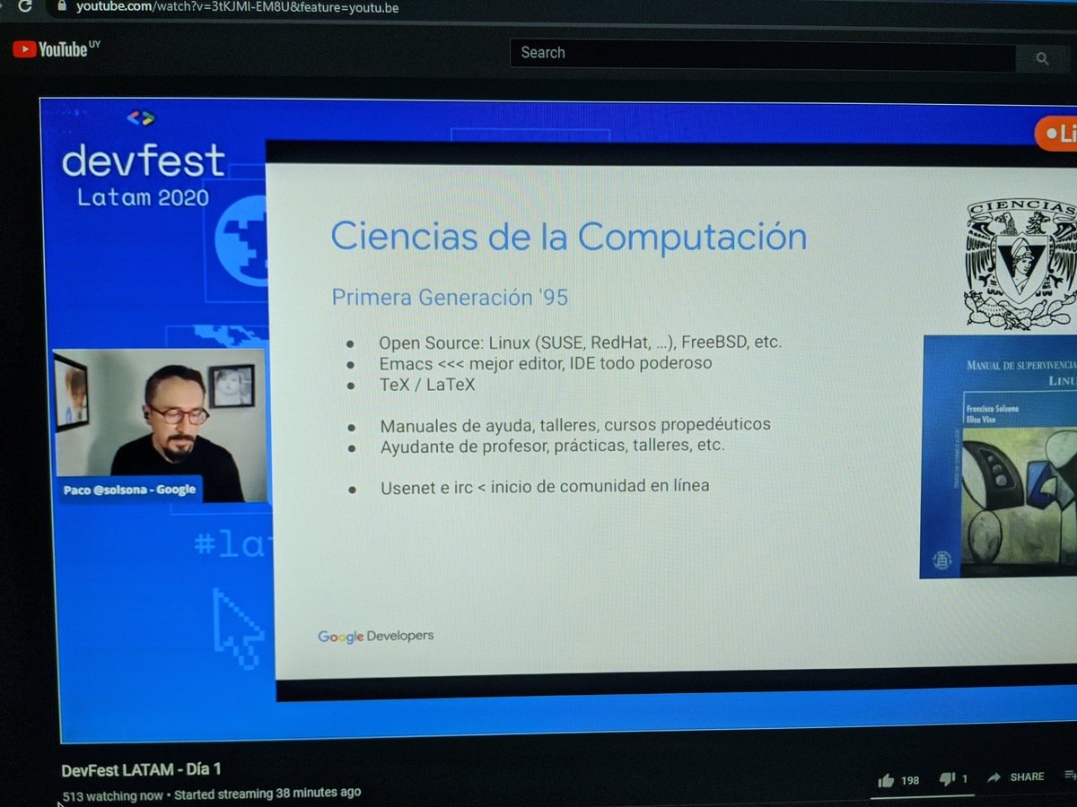 adriandleon's tweet image. Presente de forma virtual en #DevFestLatam2020 #DevFest #Google @solsona
