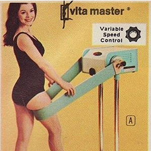 Women of the 60s were also into exercise fads, one of the most popular being the VitaMaster.
