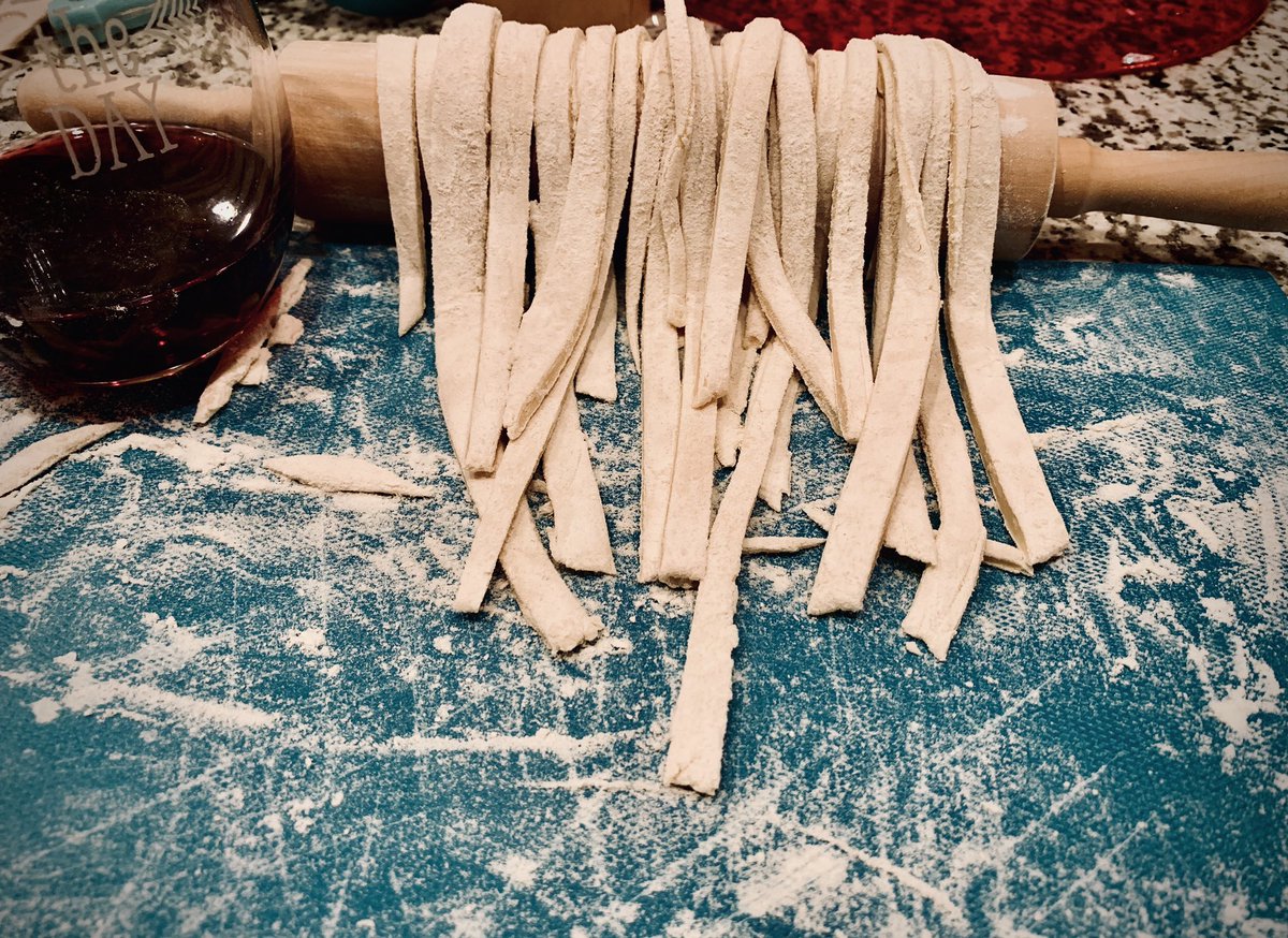 What a big week between candid conversations with some powerful leaders and a night of noodle making with <a href="/adobe/">Adobe</a> and @culinaryartistas! Ready for some wine and weekend! #tgif #winetime #weekend #adobexd