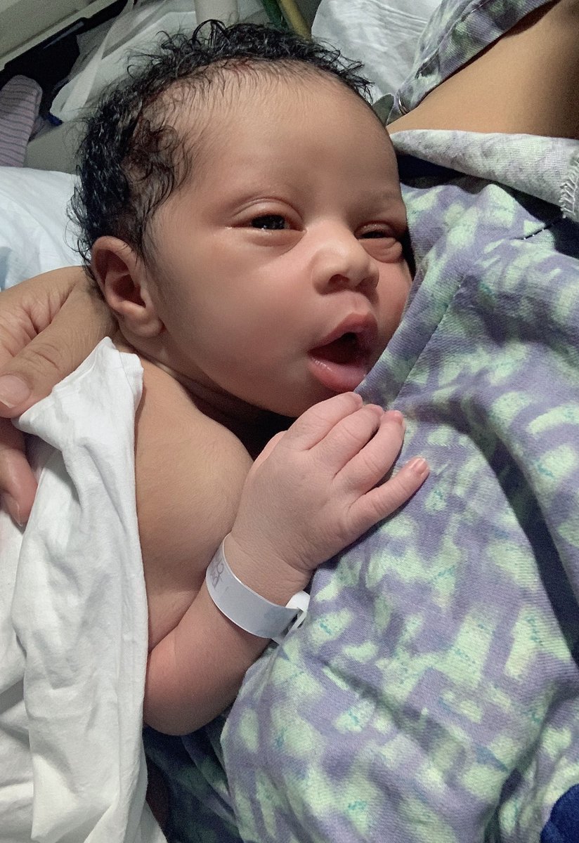 shamirachaney's tweet photo. Meet our newest family member, our sweet baby boy, 
Leo Maxwell Chaney! 
@Jamar51Chaney, myself, Rhaelyn, and Eli are so happy to have this little guy complete our family 💙👶🏽

P.S. I posted more pics and updates on my blog here: https://t.co/aQChMH2Oj5

#BabyBoy #Family https://t.co/WcfDkpkqe0