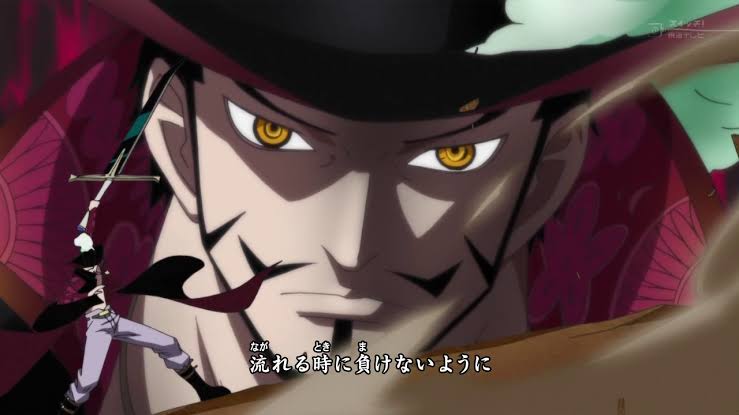 One Piece Mihawk Olhos de Gavião! O Espadachim Zoro à Deriva! - Assista na  Crunchyroll