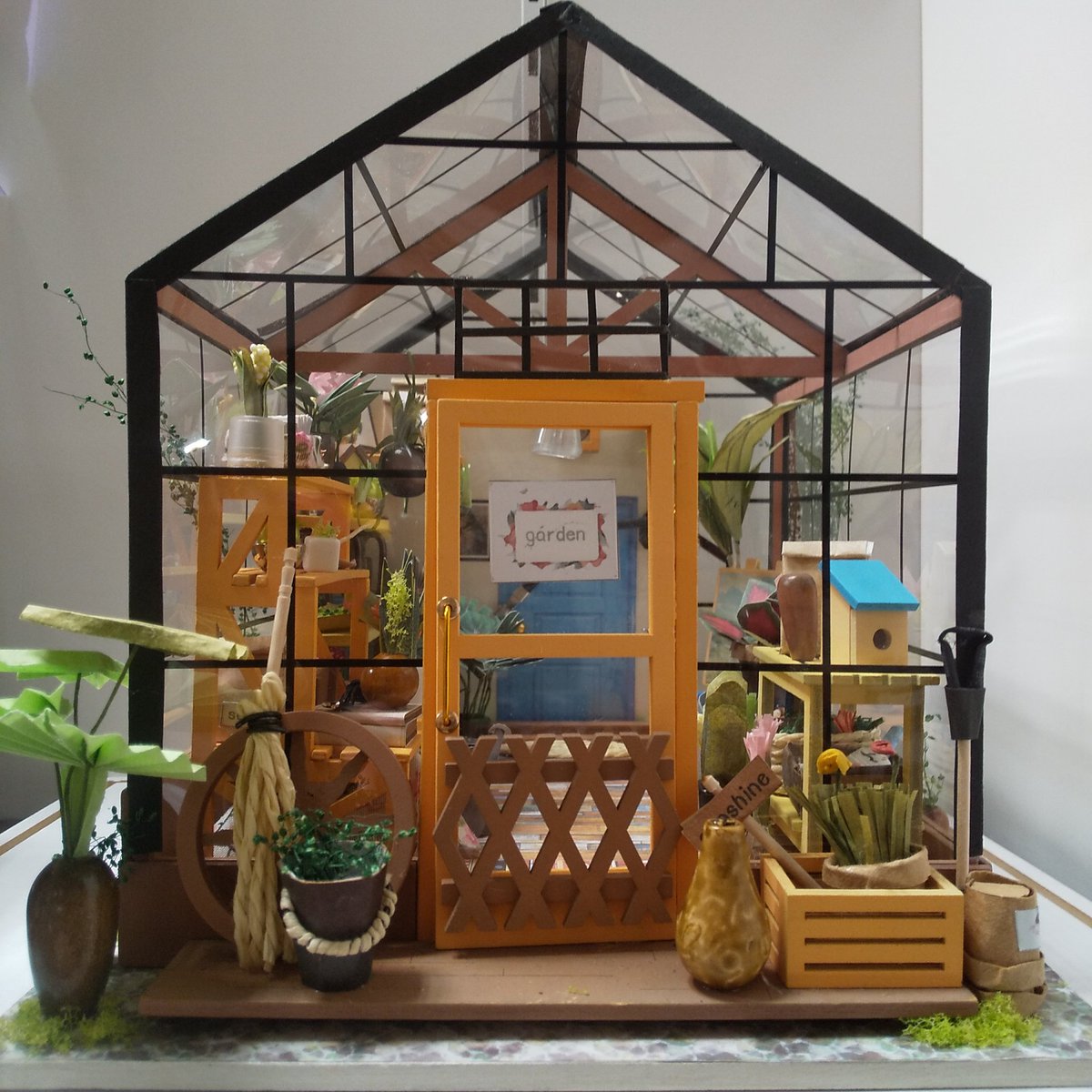 diy house cathy's flower house