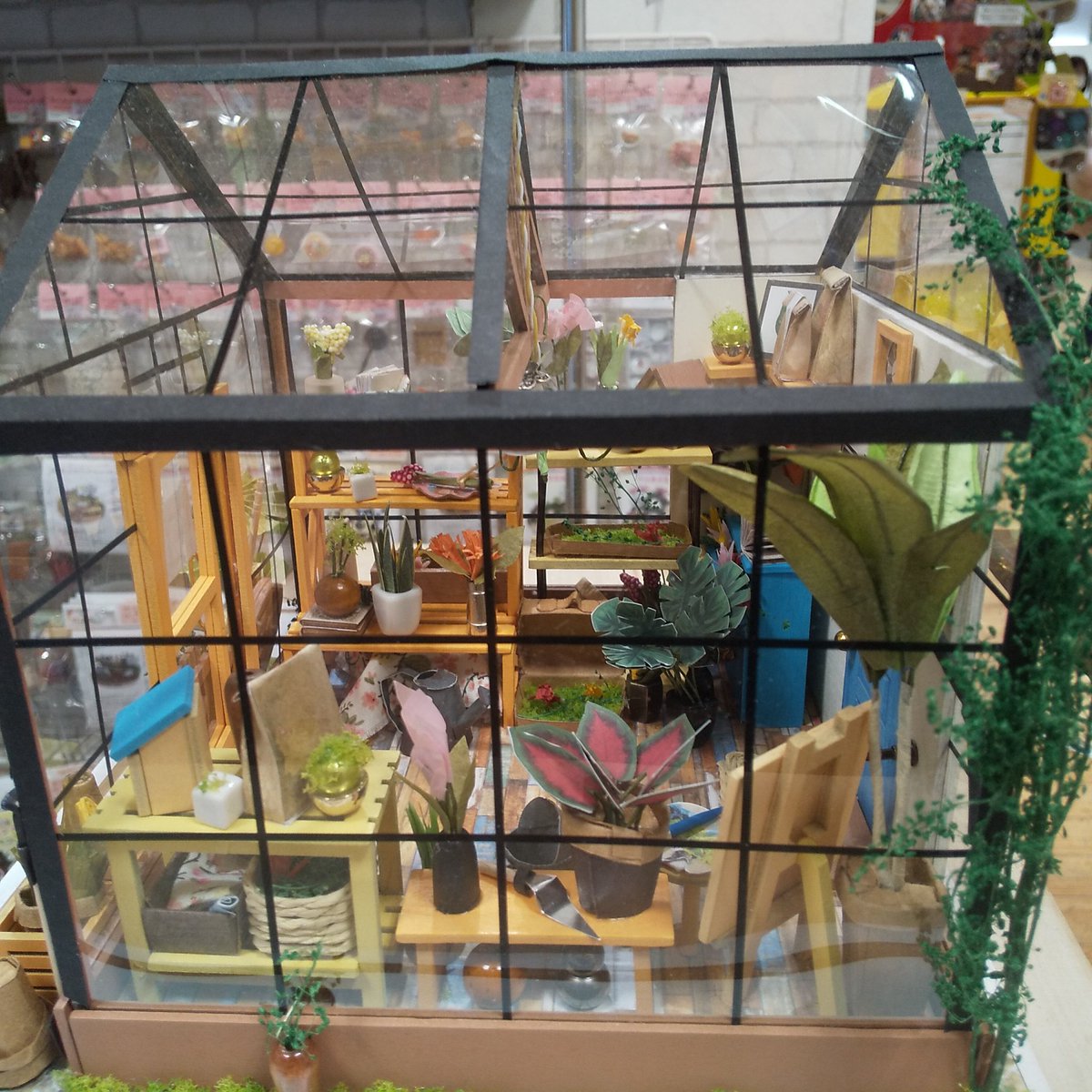 diy miniature house cathy's flower house