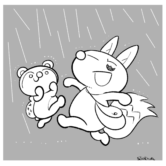 濡れていいなら雨楽しい 