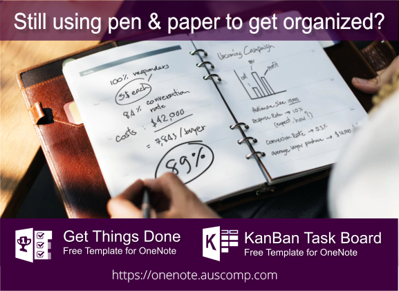 Replace pen and paper with this KanBan Task Board & GTD template for OneNote.
https://t.co/Hg3QBWbR88
#coronavirus #covid19 #gettingthingsdone #goalofday #goals #gtd #isolationlife #kanb... https://t.co/0QD8Wrc8M2
