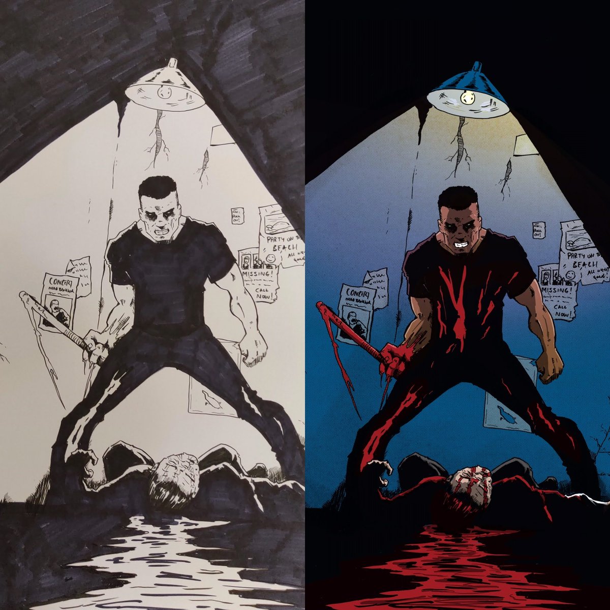 dftaylorcomics's tweet image. Morning, twitter buddies. Don't know if I mentioned, but I've got a kickstarter running. You might like it.

I'm even selling some original art.

Go on. Join us. 

kickstarter.com/projects/dftay…