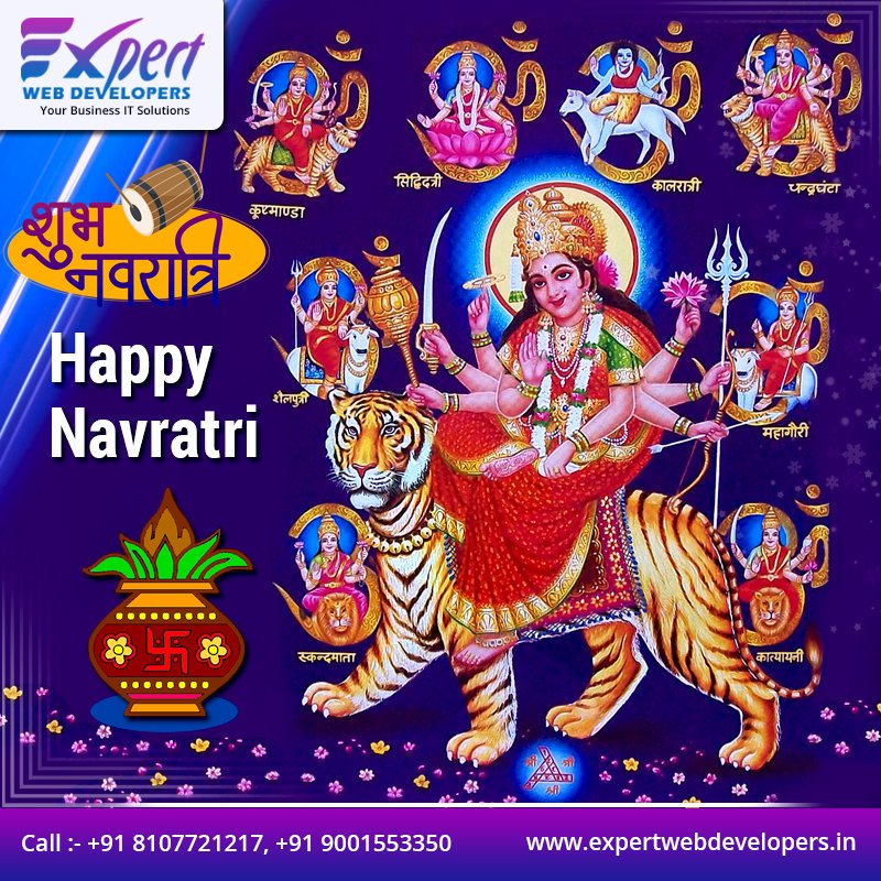 ExpertWebDev's tweet image. Jai Mata Di..
This Navratri, may Goddess Durga Maa remove all your sufferings and may you get blessed with a happy and healthy life.
#JaiMataDi,#Navratri,#HappyNavratri,#Navratri2020, #shubhNavratri,#happynavratri,#expertwebdevelopers, #WebsiteDevelopment,#AppDevelopment,#seo