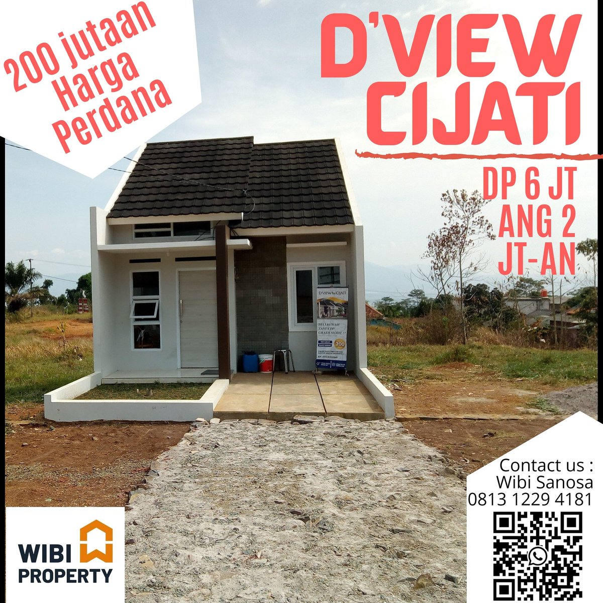 PROMO D'VIEW CIJATI, JELEKONG BALEENDAH
.
Promo Oktober:
*HADIAH MOTOR*
.
Harga mulai 200 jutaan
●Dp 6 ALL IN
●Free Biaya KPR
●Booking 1 jt
●Cicilan 2 jutaan
.
Note:
Jika mundur sepihak, booking hangus
.
Info lebih lanjut hubungi:
Wibi sanosa 
081312294181
.
#rumah #property