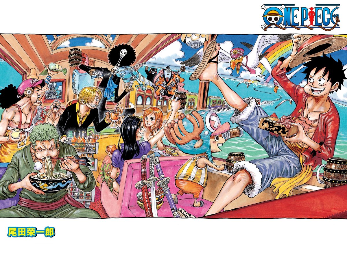 Artur Library Of Ohara One Piece Chapter 992 Color Cover In Ultra Hd