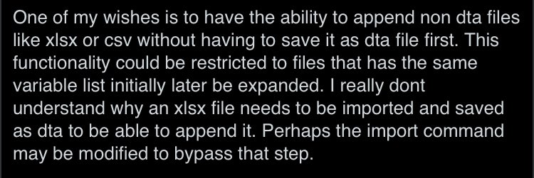 ten bucks says this person also wants to be able to save a .docx file to the end of an .xlsx file to the end of a .pptx file