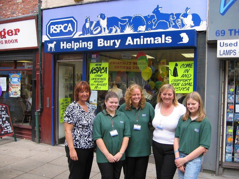 JohnDonoghue64's tweet photo. Remember that awkward time when the RSPCA launched their new shop in Bury... 😬 https://t.co/3a9GthSjMG