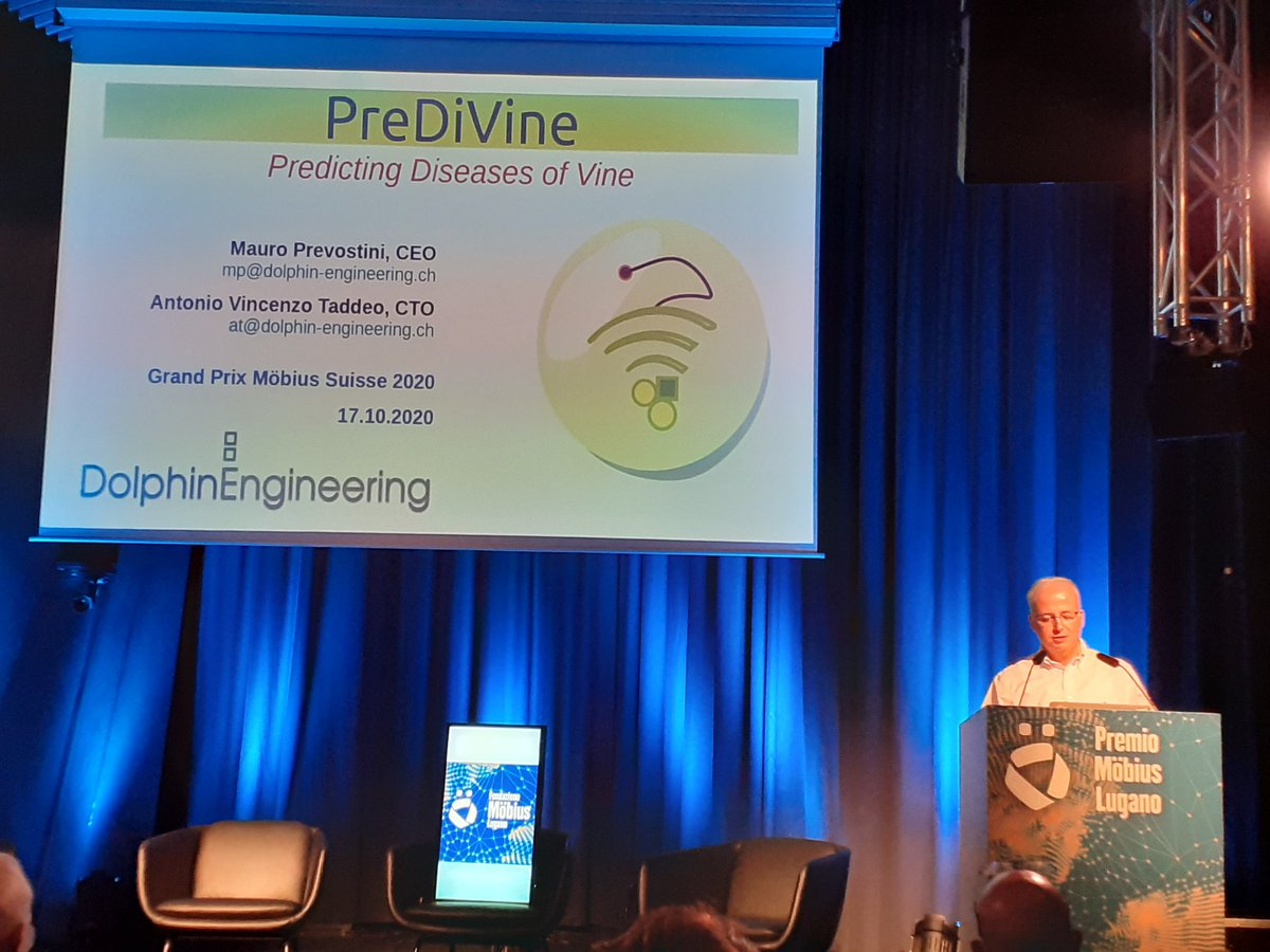 gabriele_balbi's tweet photo. @prevo01 al #Moebius #Lugano presenta il suo progetto #PreDiVine sulla predizione delle malattie vitivinicole. https://t.co/1kQArKiGSf