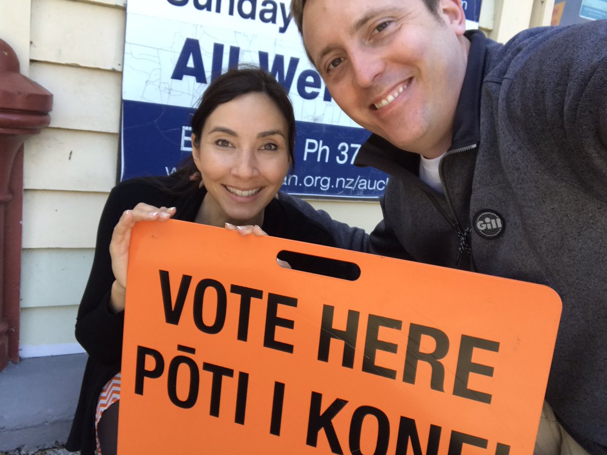 New Zealand it’s voting day and both of the leaders contesting for the role of prime minister are women. It’s easy to forget how amazing that is - don’t forget to #VoteNZ 🗳